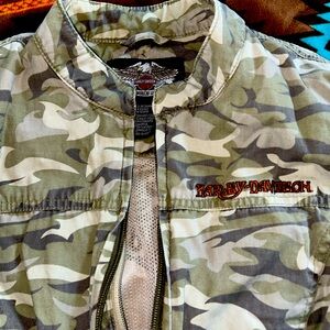 Harley Davidson Camo Jacket